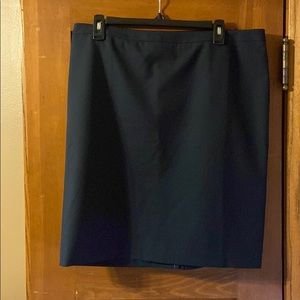 Navy Blue Pencil Skirt